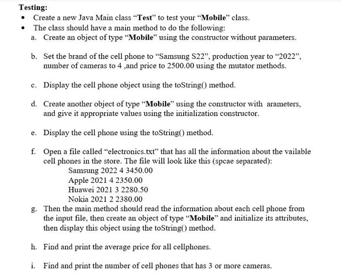 An electronics Shop wants to keep track of its inventory. It needs