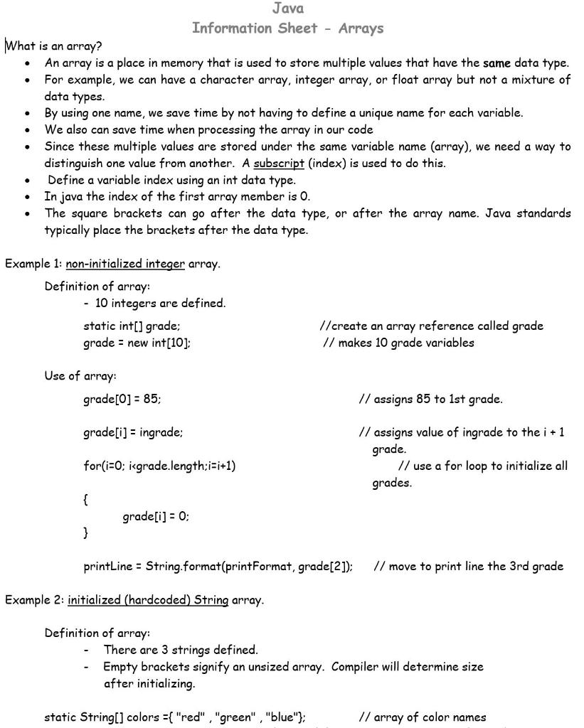 given below, otherwise no other point of reference is given. Just make