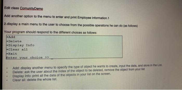 public class ComunityDemo { /** * @param args the command line