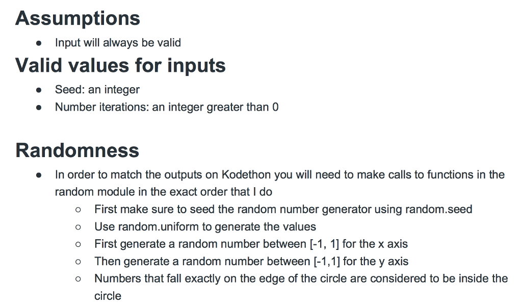 be used Your program must have at least 1 user defined function