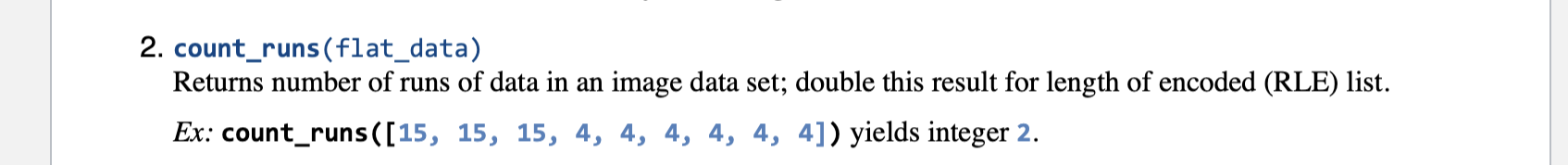  I need help because each run can only have a value