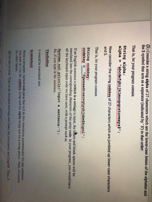 is the 2nd part, which is on the third page. Use the