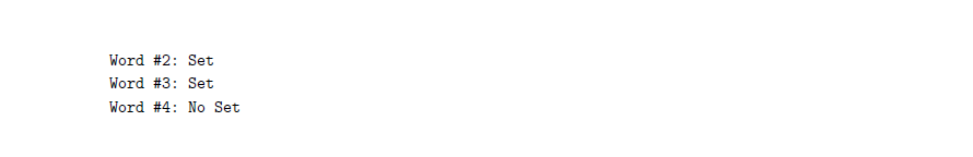 have a special type of set where the syntax is depicted by