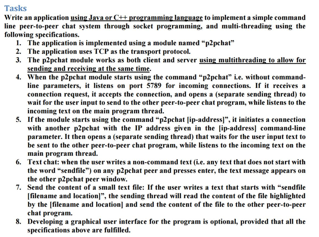 java code Write an application using Java or C++ programming language to