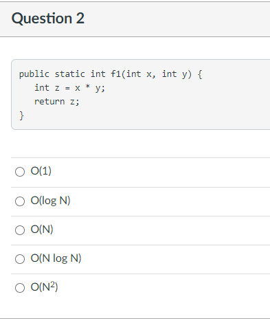 int y) { int z = x + y; return z; }