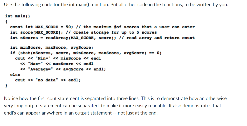 by zero, check the number of numbers to be averaged -- if