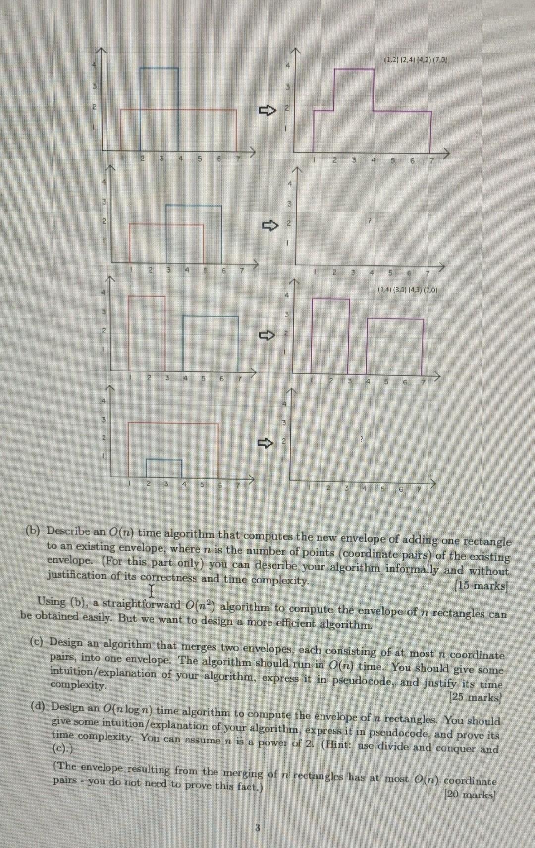 B (Group, 70 marks) In graphics rendering, different objects are sometimes overlaid