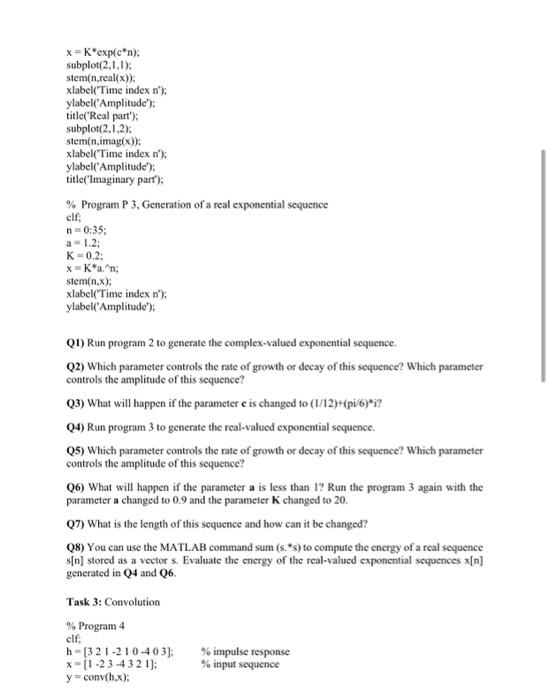 can be used to generate a unit sample sequence. % Program 1,