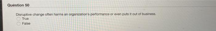 regulations, suppliers, and so on True False Question 48 TA CRM software