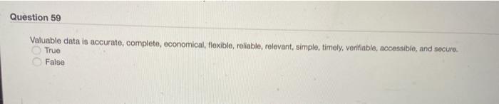 new customers True Question 52 Data entry operators convert data into a