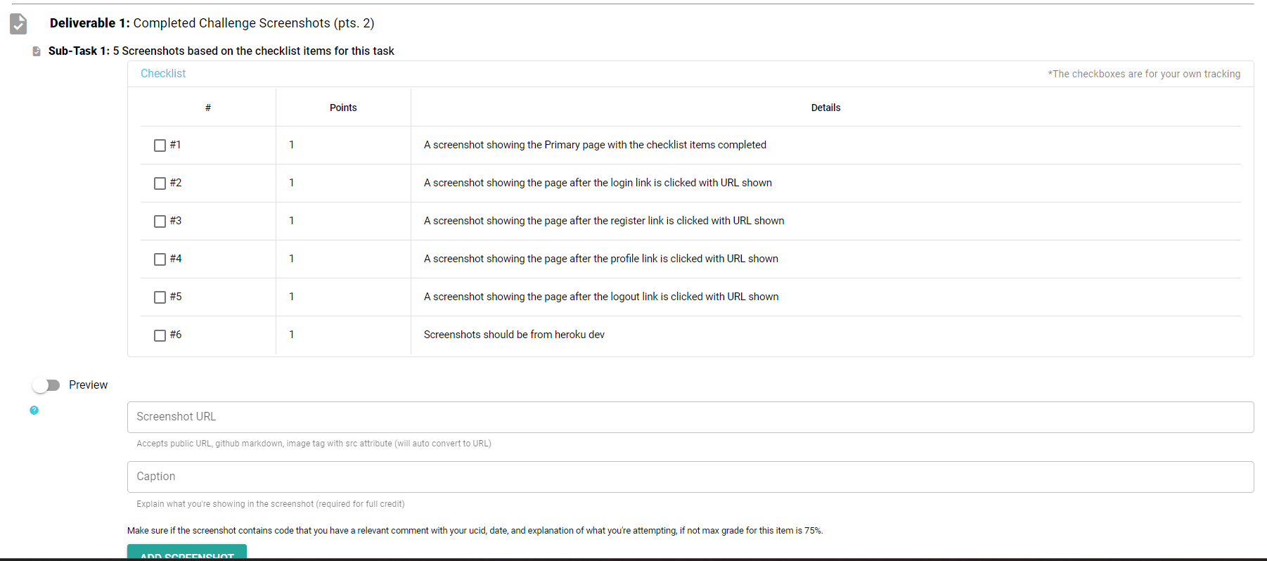 also to finish the challenge.html code 1. Create a copy of the