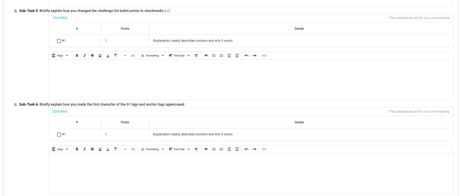 tell you not to edit, you will lose points for not following