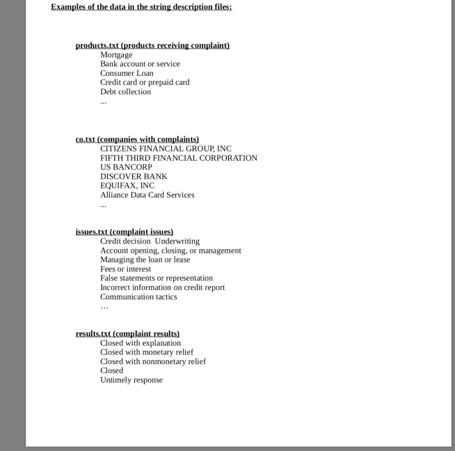 up of multiple ArrayList objects All but one of the ArrayList objects