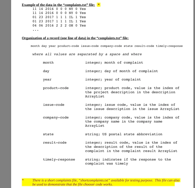 will contain string descriptions that are used repeatedly, but stored only once.