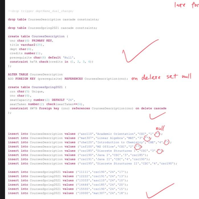  can someone please help me write the necessary executable codes as