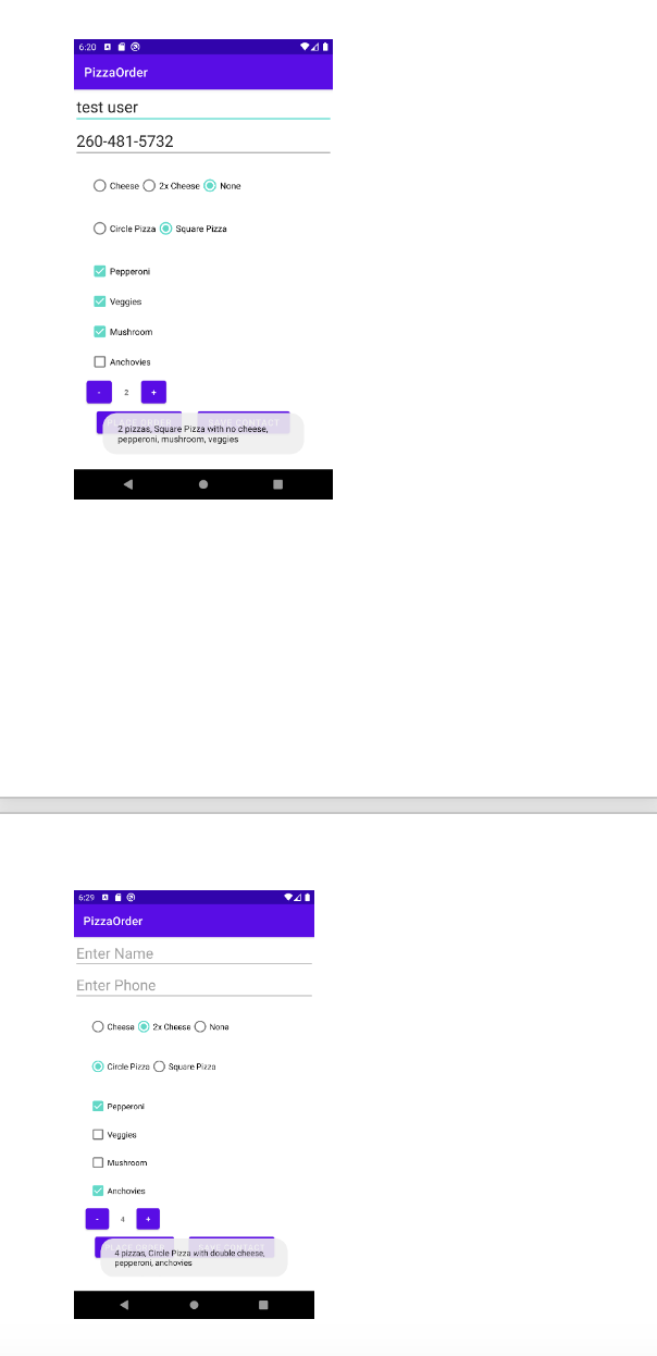You need to provide all the functionalities in a similar layout in