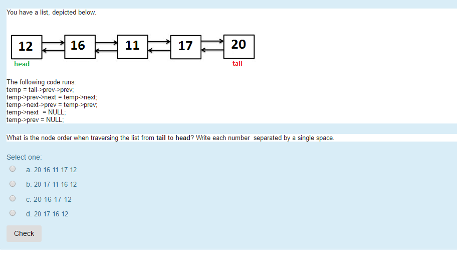  C++ programming, add explain, please. You have a list, depicted below.