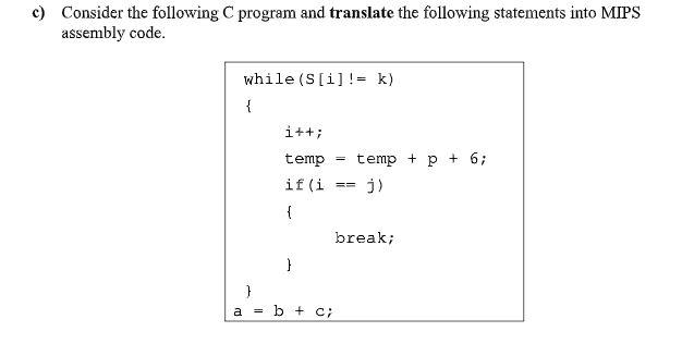  ** please do it as soon as possible c) Consider the