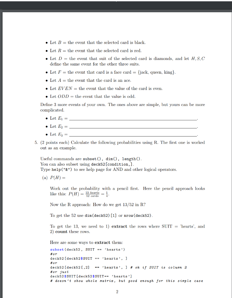 data science: R programming question: having a hard time figuring the rest