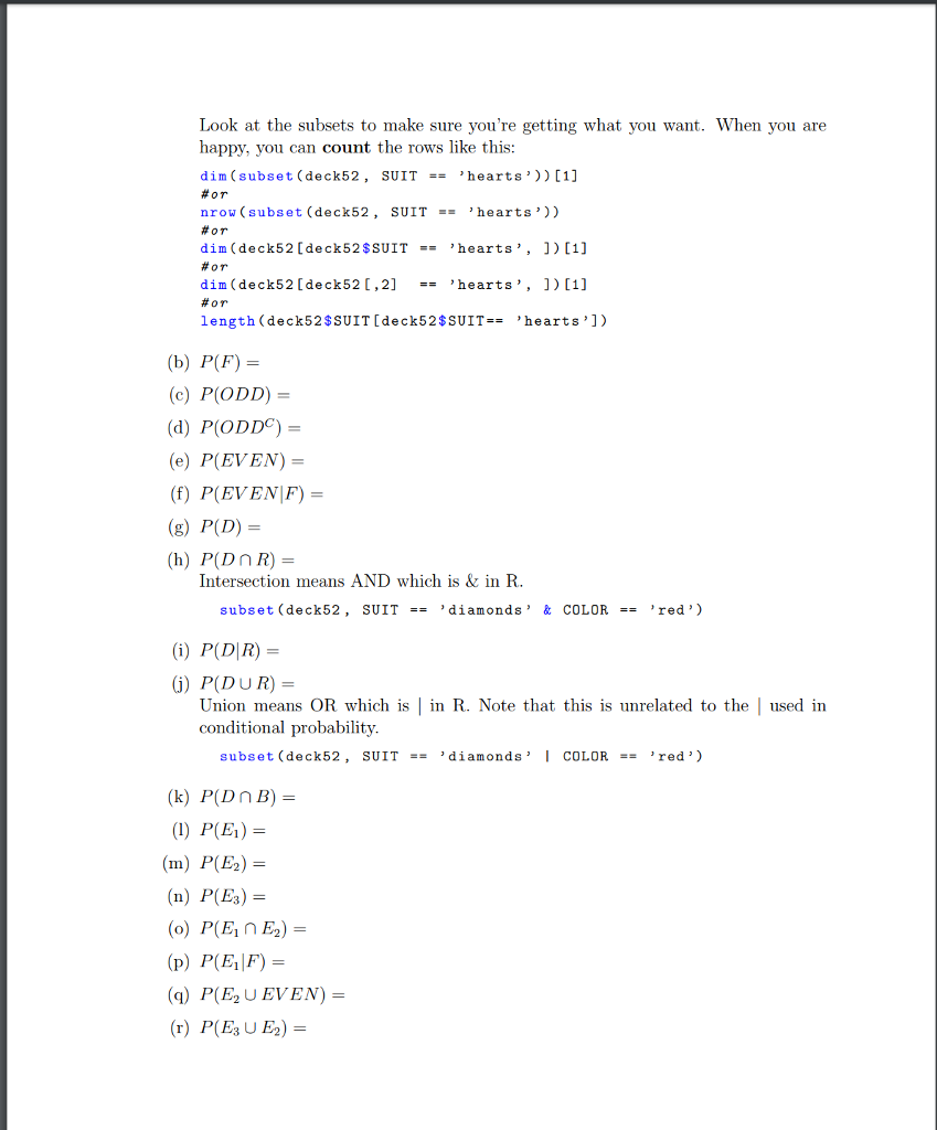 of these commands to input, you can ommit the E's if neccessary