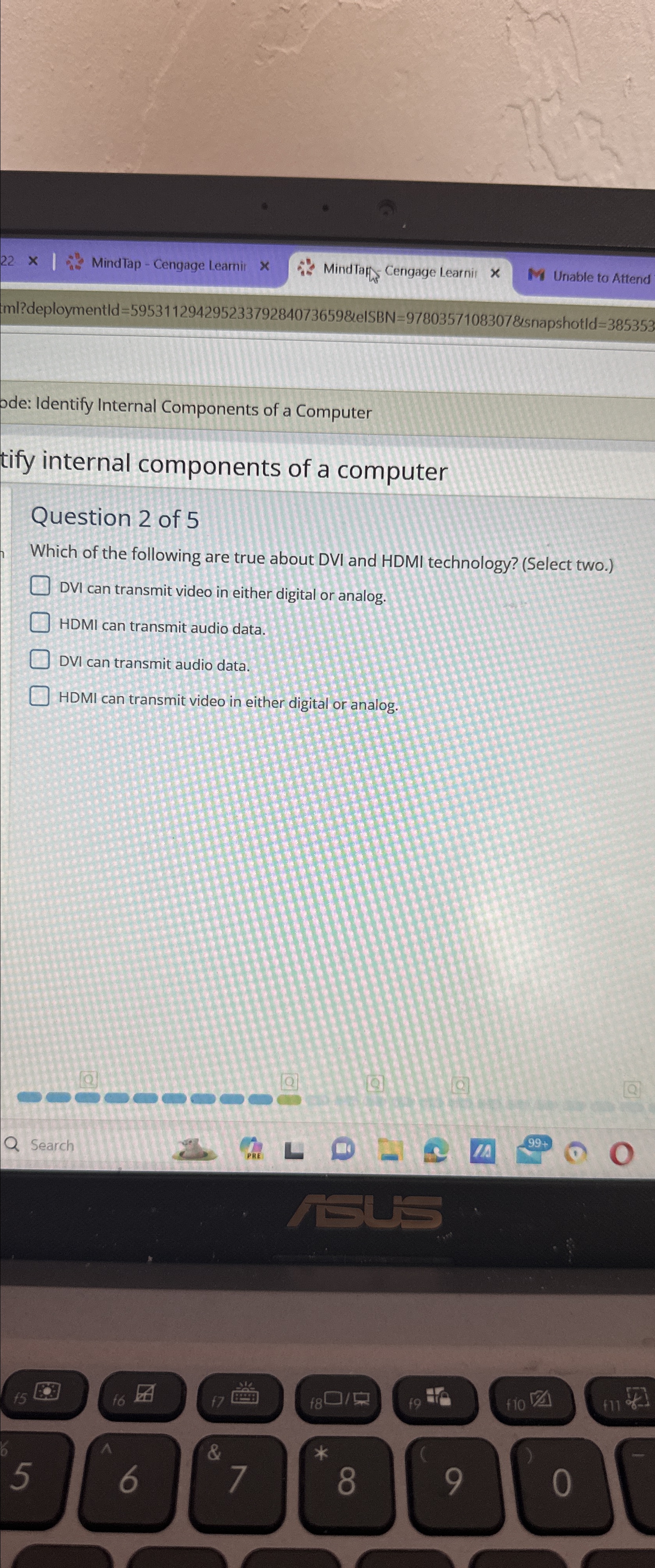  ode: Identify Internal Components of a Computer tify internal components of