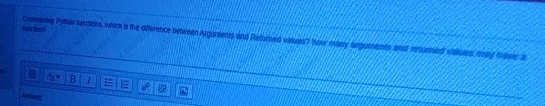  be quick pls Doceng Pythan tunctions, which is the difference between