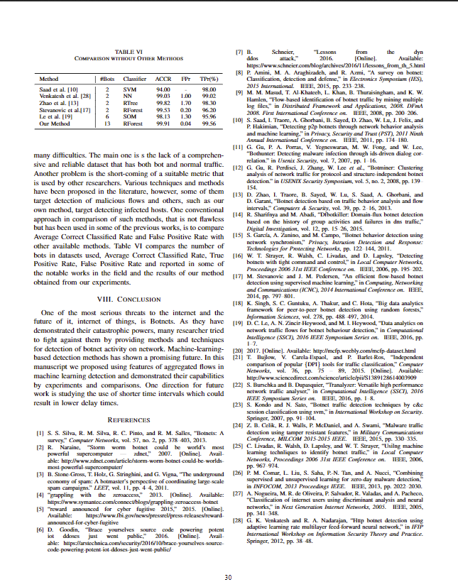 botnet traffic. In order to do so, the paper i a novel