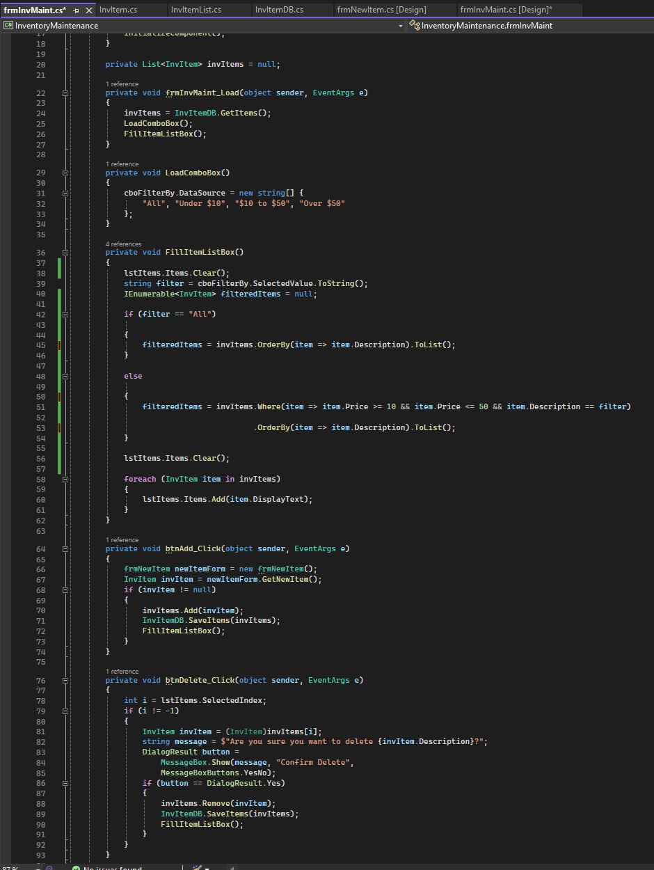  Code in c#. please keep in mind that I am a