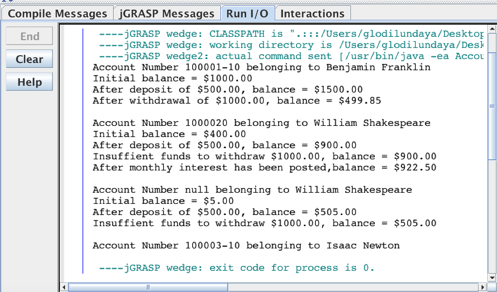 Hey,I need help with my program everything is fine with it. Is