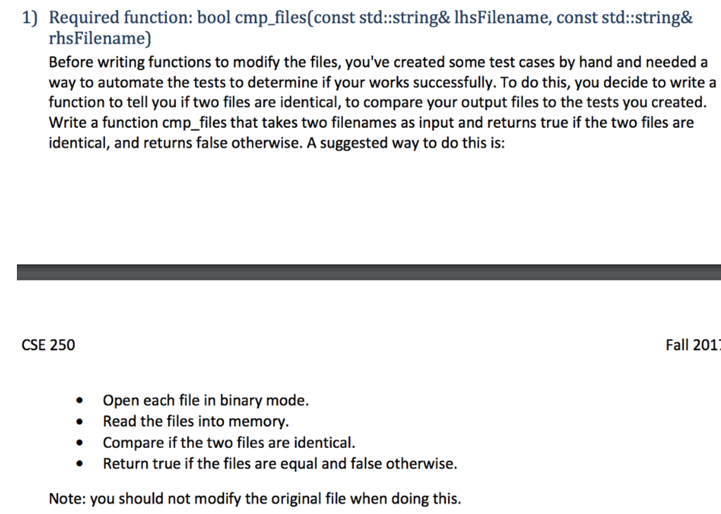 C++ Homework debug help needed! Here's the homework assignment. ______________________________________________________________________________ Here's my