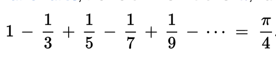 Write a C++ program that approximates the value of the constant ,