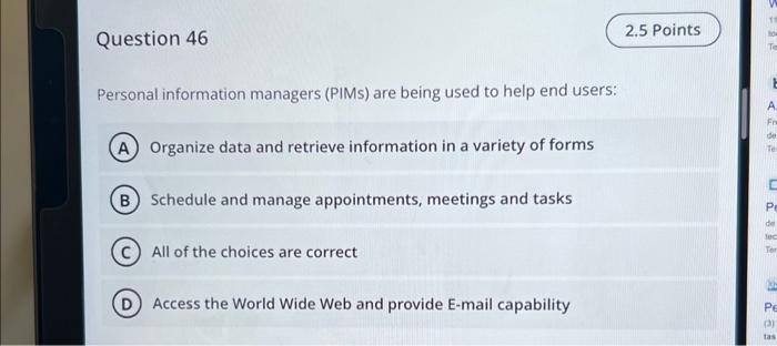 software suites is(are): The programs all use similar graphical user interfaces All