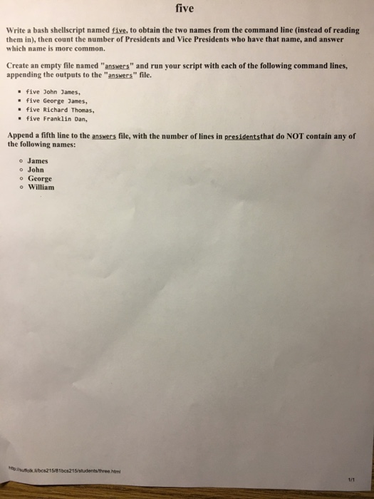 the following: Be sure to start with a " and comment linefs)