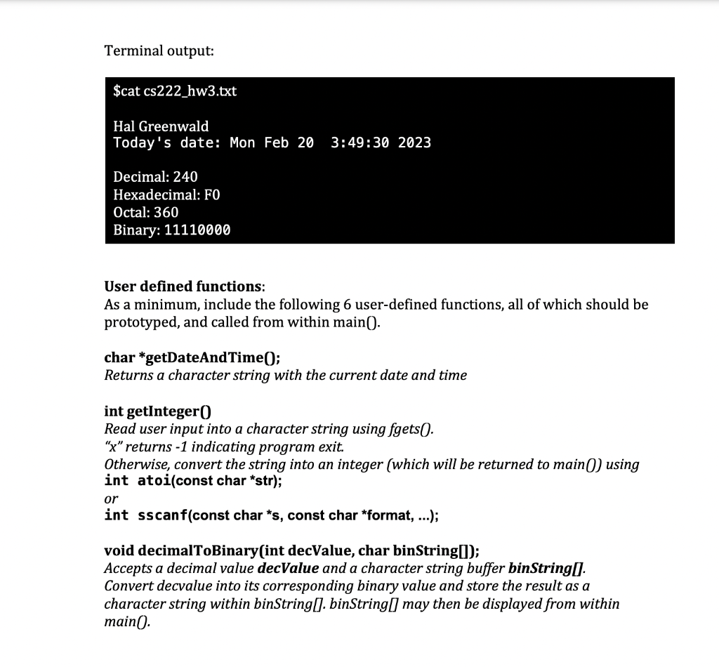 ConvertDec_to_Hex-Oct-Bin.c is a simple conversion program that prompts the user for their