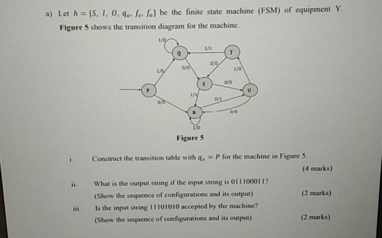  please hellpppp a) Let h = {S, I, 0,40. Ss. So