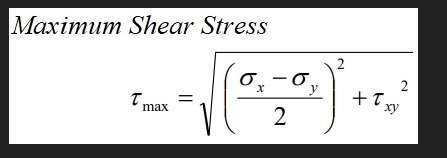  This problem is meant as a MATLAB exercise.. Maximum Shear Stress