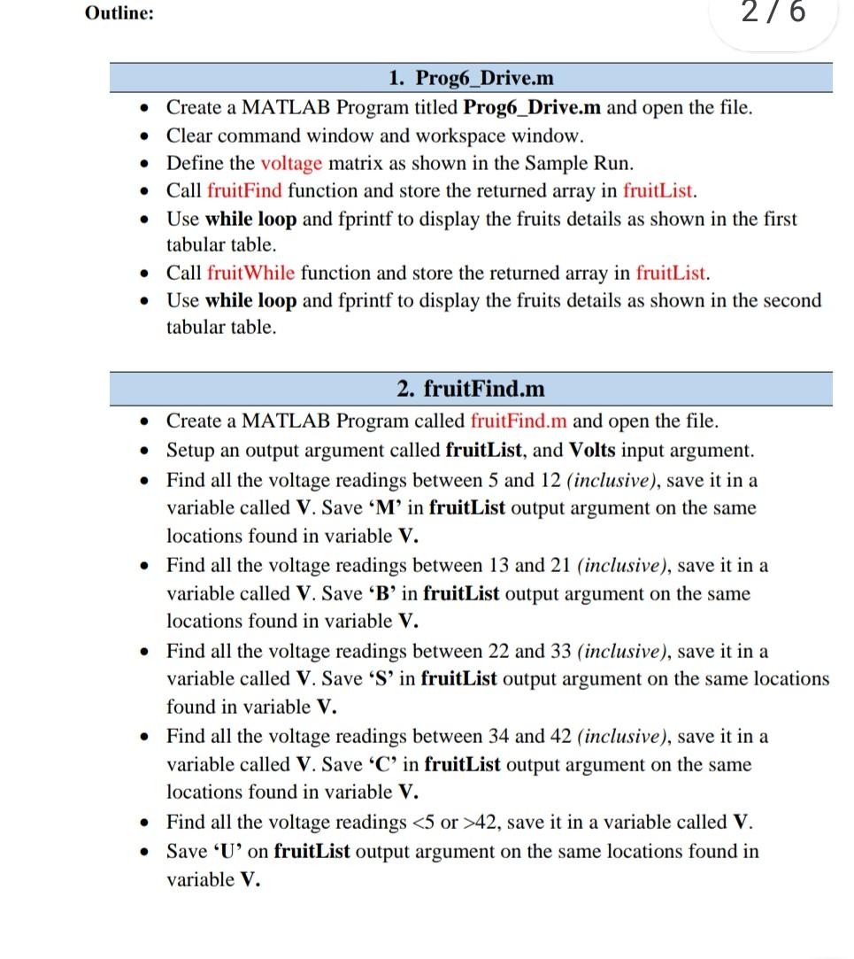 Fruit Classification Suppose you work for a company that processes fruits. To