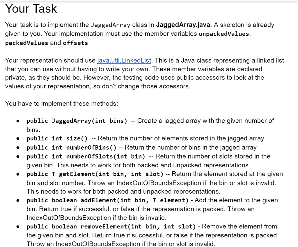 java? Introduction A jagged array is an array of arrays of which