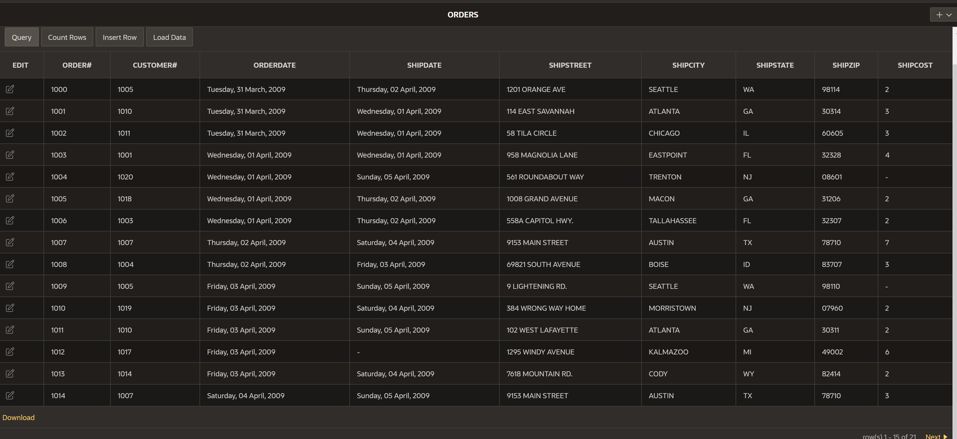 price, and each item ordered may be for multiple copies. 4. Display