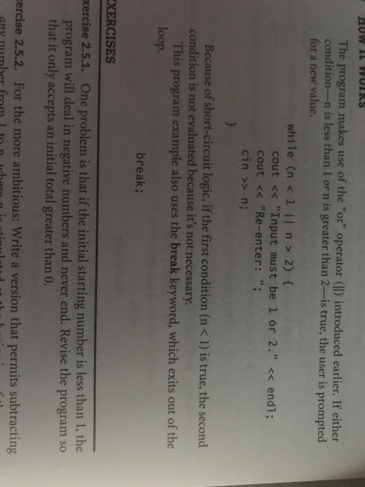 explanation below the code. Thank you. int total 50, n 0: std: