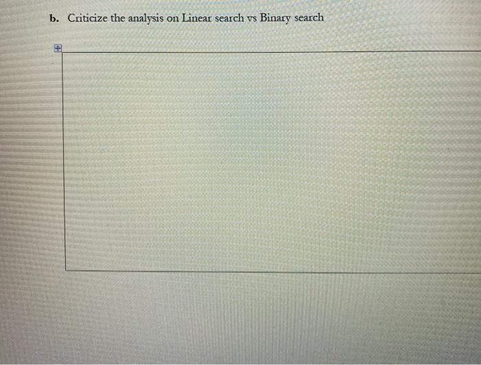 varying for each student. (Hint: you can use System.nano Time() to measure