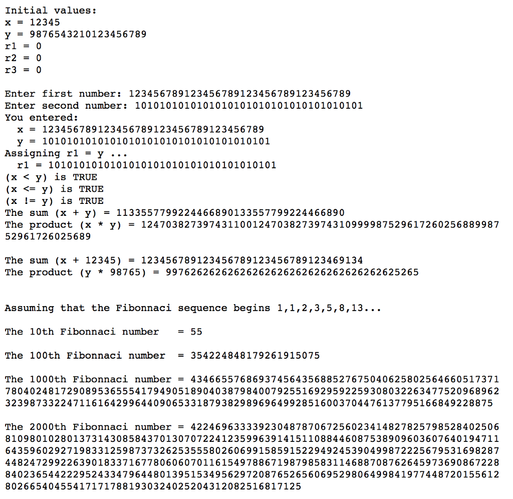 function definitions Sample Main Program: // main.cpp // // Driver program to