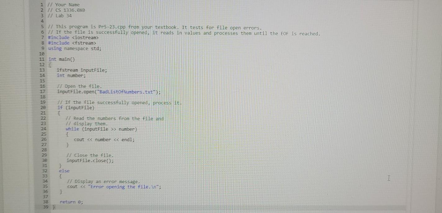from a File The textbook source code chapter 5 folder contains a