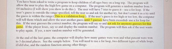  python You have been asked to write a program to keep