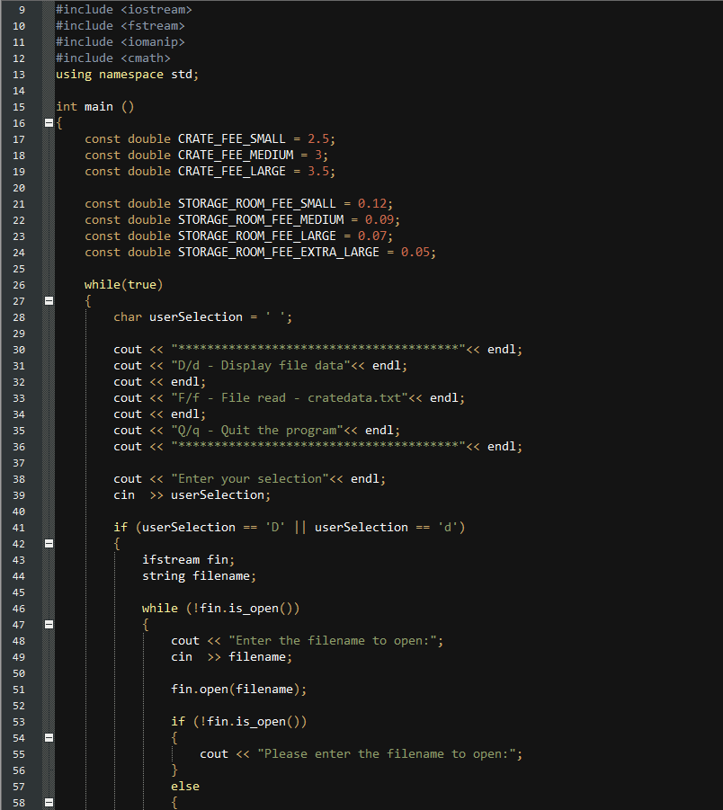 Can you help me with my c++ code for this assignment? Here