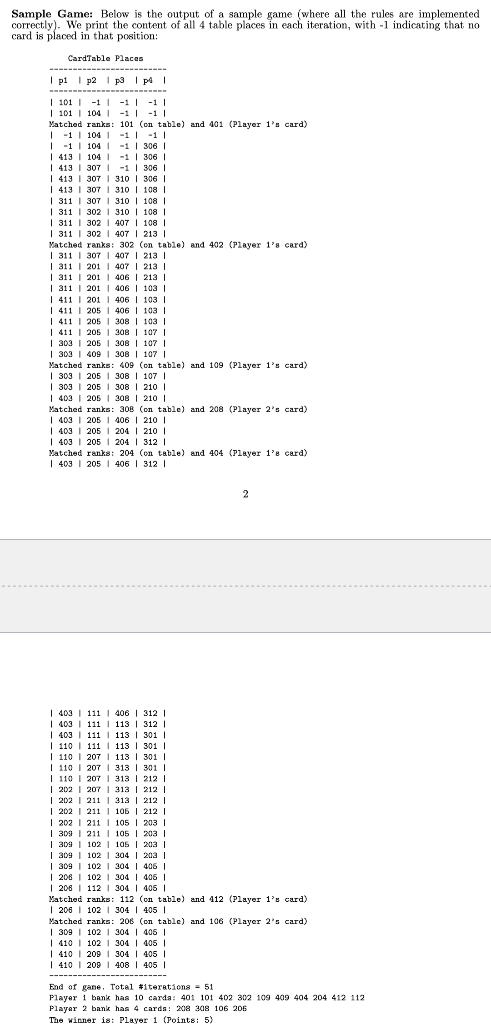 goal in this assignment is to write a Java program that simulates