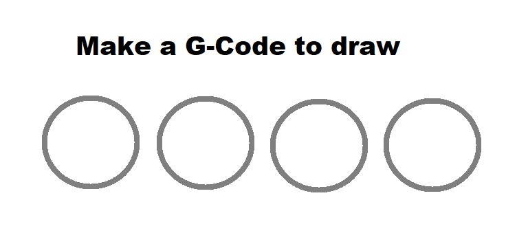 Make a G-Code to draw this logo Make a G-Code to draw