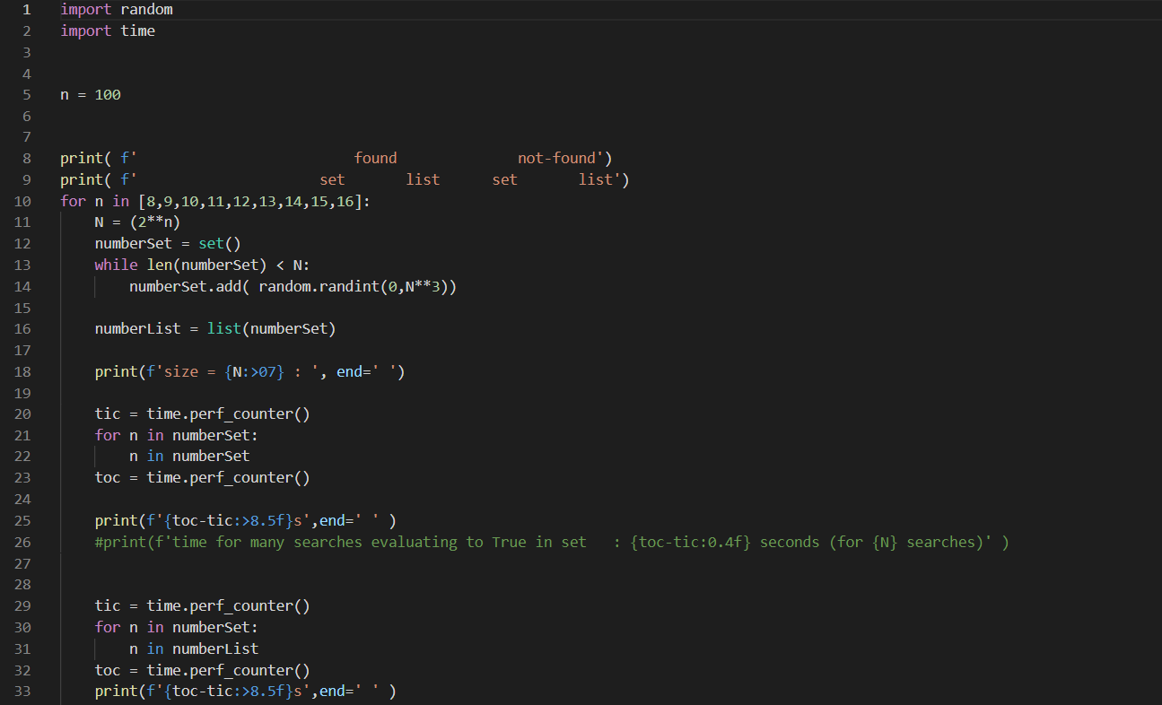 unordered and un-indexed collection of unique immutable values. As a rough approximation,