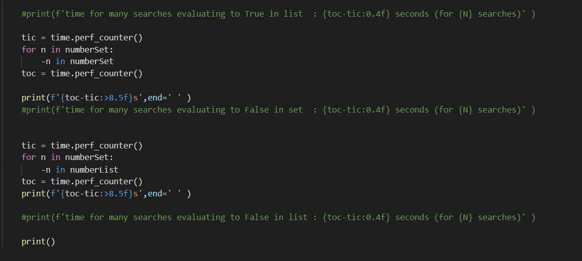 we can think of a dictionary of keys without values.) The add()