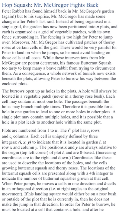 Deadline may 6 pm NB solving this problem is not just about